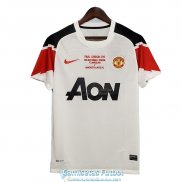 Camiseta Manchester United Retro Segunda Equipacion 2010 2011