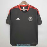 Camiseta Manchester United Training Black III 2021/2022