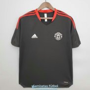 Camiseta Manchester United Training Black III 2021/2022