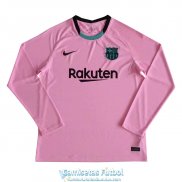 Camiseta Manga Larga Barcelona Tercera Equipacion 2020/2021