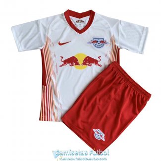 Camiseta RB Leipzig Ninos Primera Equipacion 2020-2021