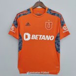 Camiseta Universidad De Chile Training Orange I 2022/2023