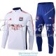 Olympique Lyonnais Sudadera De Entrenamiento White + Pantalon Blue 2021/2022