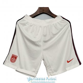 Pantalon Corto China Segunda Equipacion 2020-2021