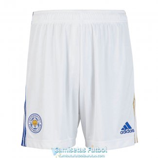 Pantalon Corto Leicester City Segunda Equipacion 2020-2021