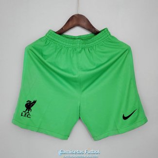 Pantalon Corto Liverpool Green 2021/2022