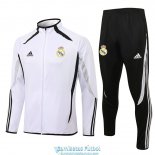 Real Madrid Chaqueta White I + Pantalon Black I 2022/2023