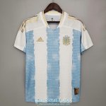 Camiseta Argentina Commemorative Edition White Blue 2021/2022