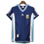Camiseta Argentina Retro Segunda Equipacion 1998/1999