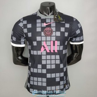 Camiseta Authentic PSG Training Black 2020/2021