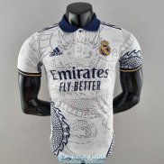 Camiseta Authentic Real Madrid Dragon White 2022/2023