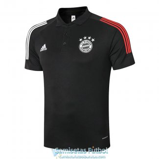 Camiseta Bayern Munich Polo Black 2020-2021