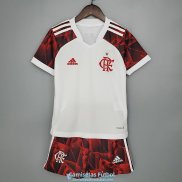 Camiseta Flamengo Ninos Segunda Equipacion 2021/2022