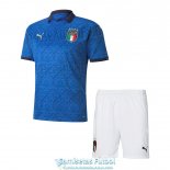Camiseta Italia Ninos Primera Equipacion 2020-2021