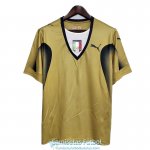 Camiseta Italia Retro 2006 Golden