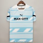 Camiseta Manchester City Pre Match Training Blue I 2022/2023