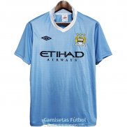 Camiseta Manchester City Retro Primera Equipacion 2011-2012