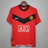 Camiseta Manchester United Retro Primera Equipacion 2009/2010