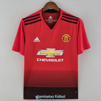 Camiseta Manchester United Retro Primera Equipacion 2018/2019