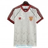Camiseta Manchester United Retro Segunda Equipacion 1991 1992