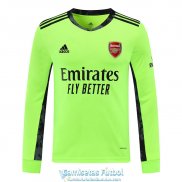 Camiseta Manga Larga Arsenal Portero Green 2020/2021