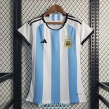 Camiseta Mujer Argentina 3 Star Primera Equipacion 2022/2023
