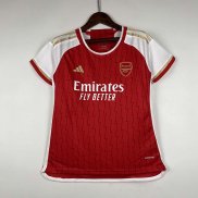 Camiseta Mujer Arsenal Primera Equipacion 2023/2024