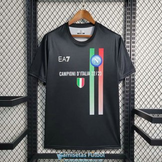 Camiseta Napoli Campioni Black 2022/2023