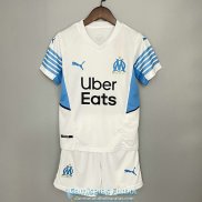 Camiseta Olympique Marseille Ninos Primera Equipacion 2021/2022