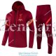 Liverpool Chaqueta Capucha Red + Pantalon Red 2021/2022