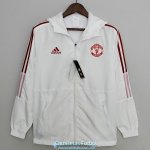 Manchester United Chaqueta Rompevientos White I 2022/2023