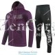 PSG x Jordan Chaqueta Capucha Purple + Pantalon 2020/2021