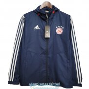 Bayern Munich Chaqueta Rompevientos Royal Blue 2020-2021