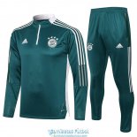 Bayern Munich Sudadera De Entrenamiento Green II + Pantalon Green II 2021/2022