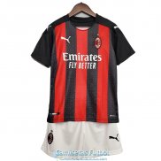 Camiseta AC Milan Ninos Primera Equipacion 2020-2021