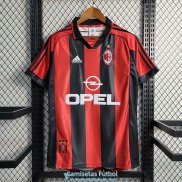 Camiseta AC Milan Retro Primera Equipacion 1998/1999