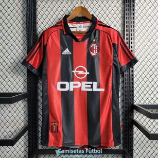 Camiseta AC Milan Retro Primera Equipacion 1998/1999