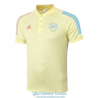 Camiseta Arsenal Polo Yellow 2020-2021