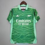 Camiseta Arsenal Portero Green 2021/2022
