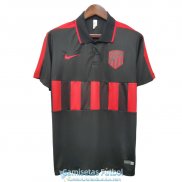 Camiseta Atletico De Madrid Polo Black 2020-2021