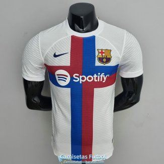 Camiseta Authentic Barcelona White I 2022/2023