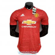Camiseta Authentic Manchester United Primera Equipacion 2020-2021