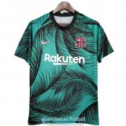 Camiseta Barcelona Training Green Black 2020-2021