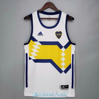 Camiseta Boca Juniors Vest White 2021/2022