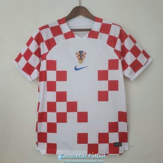 Camiseta Croacia Primera Equipacion 2022/2023