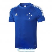 Camiseta Cruzeiro Training Blue 2020-2021