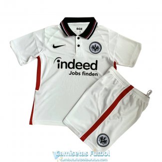 Camiseta Eintracht Frankfurt Ninos Segunda Equipacion 2020-2021