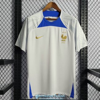 Camiseta Francia Training Suit White I 2022/2023