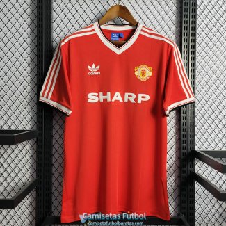 Camiseta Manchester United Retro Primera Equipacion 1984/1985