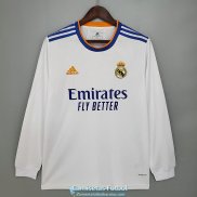 Camiseta Manga Larga Real Madrid Primera Equipacion 2021/2022